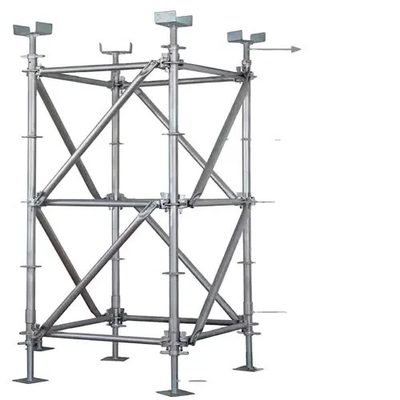 High-Load Ringlock System Scaffolding 48.3mm Diameter Horizontal Load Capacity ≥15KN
