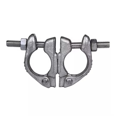 Silver Scaffolding Coupler For Construction Standards EN74-1