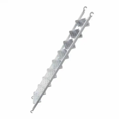 Professional Grade Scaffolding Ladders with 50cm Step Width and Durable HDG Coating