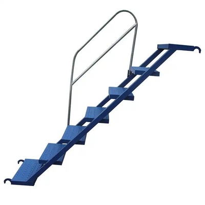 Silver Scaffolding Ladders with 50cm Step Width Perfect for Industrial