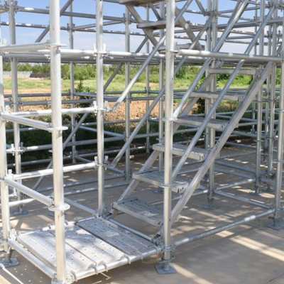 Q235 Steel Ringlock System Scaffolding Hot-dip Galvanized and Origin for Construction