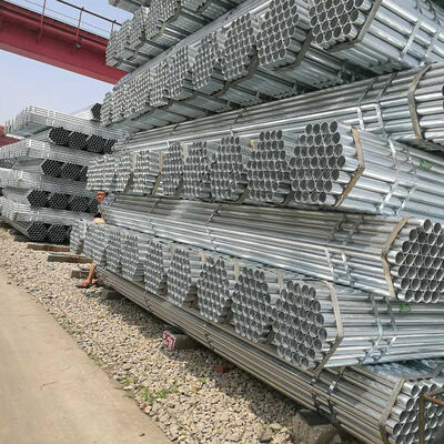 Q235 Strength Galvanised Scaffold Tubes 48.3mm  EN39/BS1139 Steel Pipe