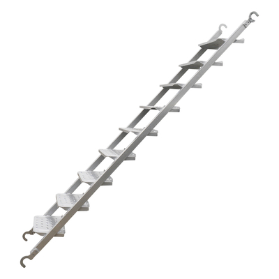 Aluminium Scaffold Scaffolding Stair Ladder 2.4m/3m/3.6m/4.2m/4.8m/6m Scaffolding Straight Step Aluminium Single Ladder