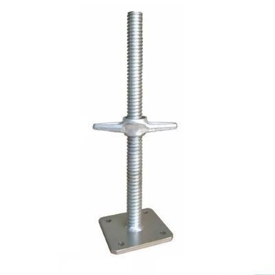 Scaffolding Components Adjustable Screw Jack with Casted Nut / Scaffold Accessories