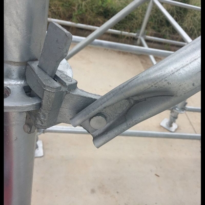 Q235/Q355 Material Cup Lock Scaffold Layher Hot Dipped Galvanized Ringlock Scaffolding System