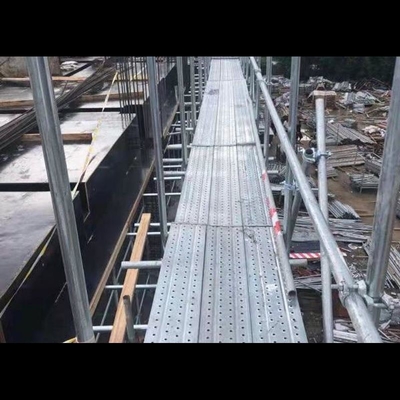 Galvanized Steel Hook Scaffolding Planks Metal For Construction And Maintenance