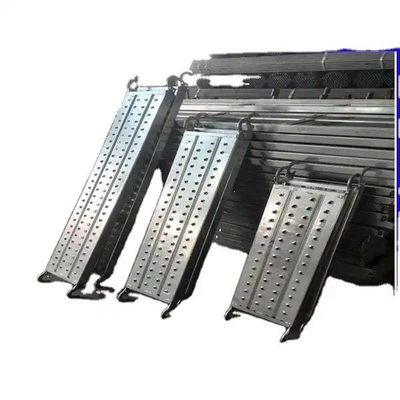 Customized Length Steel Galvanized Steel Scaffolding Plank With Pre Galvanized Surface