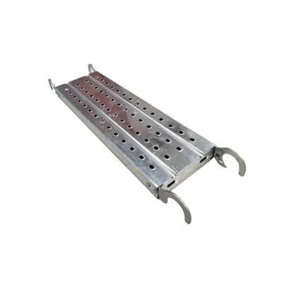 Customized Length Steel Galvanized Steel Scaffolding Plank With Pre Galvanized Surface