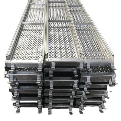 Corrosion Resistant Steel Scaffolding Plank Customizable Length for Construction Projects