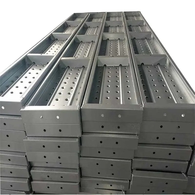 Corrosion Resistant Steel Scaffolding Plank Customizable Length for Construction Projects