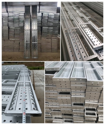 Corrosion Resistant Steel Scaffolding Plank Customizable Length for Construction Projects