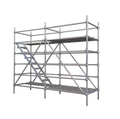 Construction Building Materials EU Standard Pole Scaffolding Round Ringlock