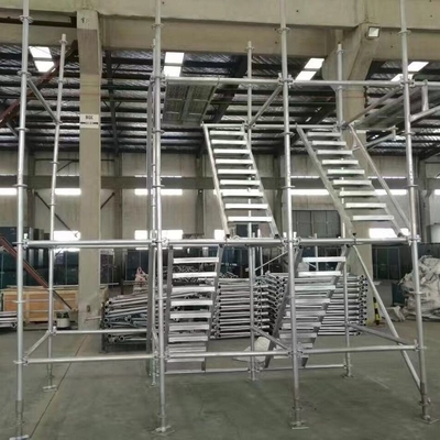 Industrial Steel Ring System Scaffolding with Multidirectional Ringlock Components and 3.25mm Tube Thickness