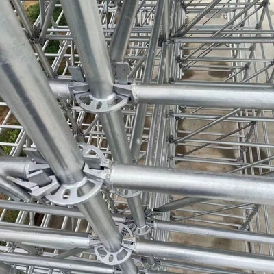 Construction Modular Scaffolding Platform Easy Setup All Round Steel Ringlock System