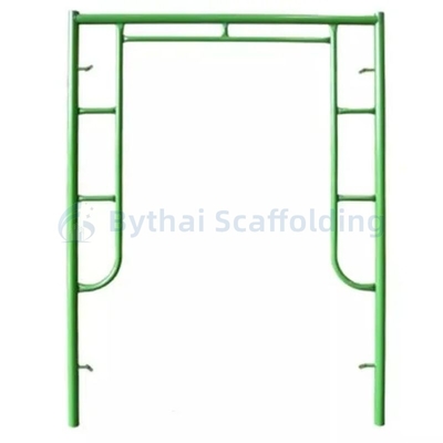 Fabricated Mobile Scaffolding Tower Staging Powder Coated Certified Mason Frame