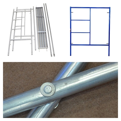 Construction Staging Access Step Climbing Frame Scaffold Load Capacity 1000kg with Powder Coating