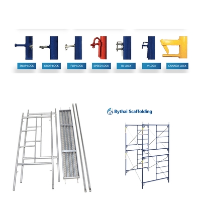Quick Full Set Vanguard Style Mason H Frame Ladder Scaffolding Access Platform