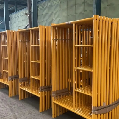 Fixed Modular Scaffolding American Style Powder Coated Mason Frame with Base Jack