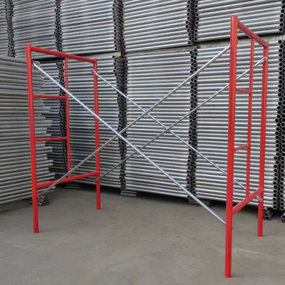 Construction Staging Access Step Climbing Frame Scaffold Load Capacity 1000kg with Powder Coating