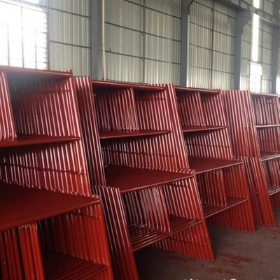 Construction Staging Access Step Climbing Frame Scaffold Load Capacity 1000kg with Powder Coating
