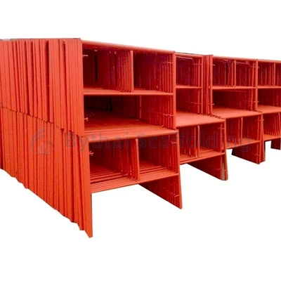 Mobile Rolling Q235 Q355 Hot dip Galvanized Metal Arch Frame With Biljax Style Lock