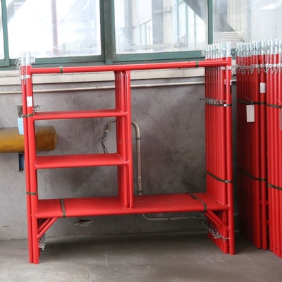 Mobile Rolling Q235 Q355 Hot dip Galvanized Metal Arch Frame With Biljax Style Lock