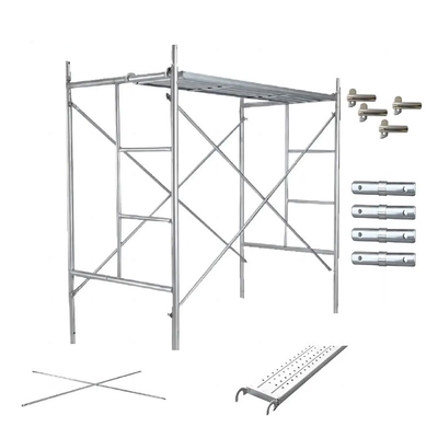 Wholesale Scaffolding Construction Staging Quick Setup H Frame System with Catwalk