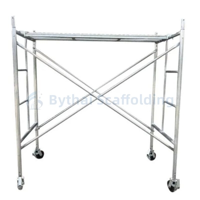 Pre-Galvanized Metal Step Frame Scaffolding For Commercial And Industrial Use