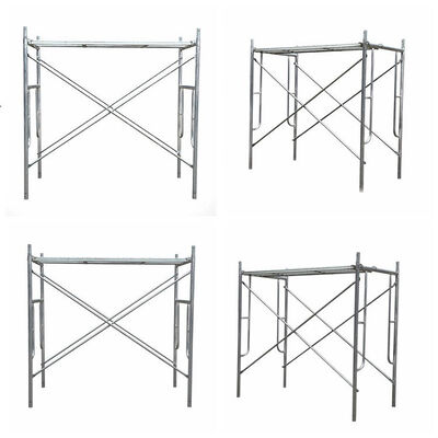 Powder Coated Q355 Steel 5' x 4' Walk Through Frame Scaffolding for High Flexibility