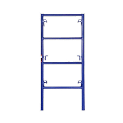 Orange Pre-Galvanized Q235 Steel Frame Scaffolding 3′ X 6′ High Stability Lightweight Ladder Style for Construction