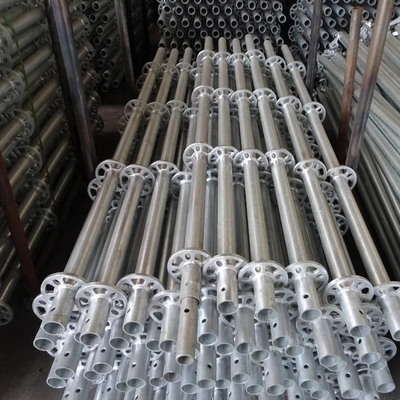 High Strength Hot-dipped Galvanized Q235 Steel 48mm Ringlock Standard