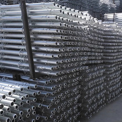 High Strength Hot-dipped Galvanized Q235 Steel 48mm Ringlock Standard