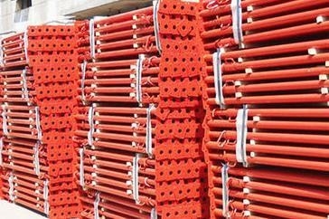 Light duty steel props
