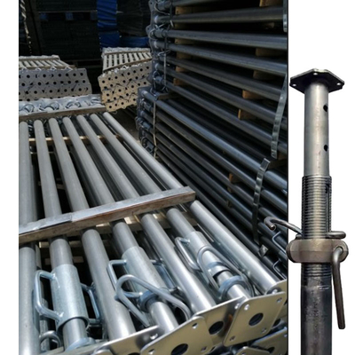 Construction Building Material Mideast Steel Prop Galvanized Painted Acro Jack Formwork Shoring