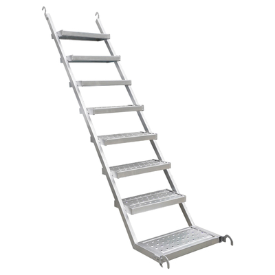 Aluminium Scaffold Scaffolding Stair Ladder 2.4m/3m/3.6m/4.2m/4.8m/6m Scaffolding Straight Step Aluminium Single Ladder