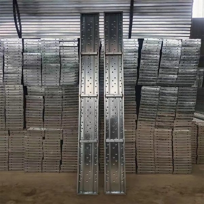 Scaffolding Gi Planks Metal Steel Platform BS1139 Factory Direct Walk Board For Building Material