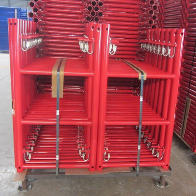 Hot Dip Galvanized Q235 Scaffold Narrow Ladder for Construction