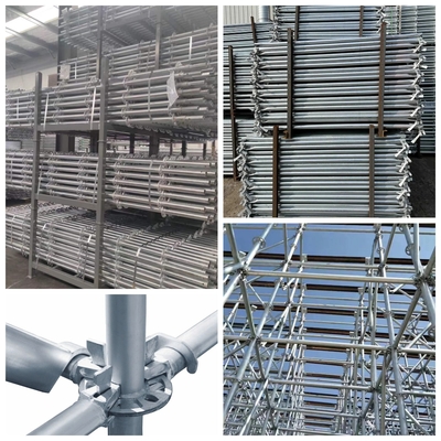Industrial Steel Ring System Scaffolding with Multidirectional Ringlock Components and 3.25mm Tube Thickness