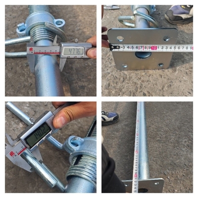 Industrial Construction Formwork Heavy Duty Adjustable Galvanized Acrow Props Shoring Prop