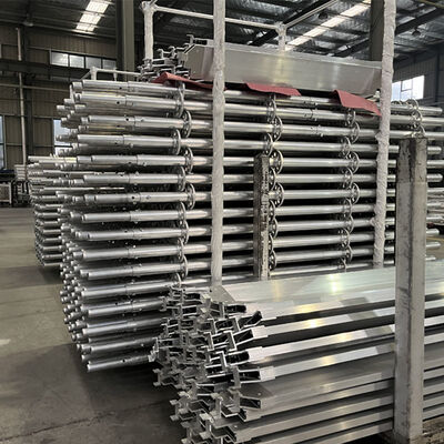 Lightweight 2.75mm 3.0MM Thickness Q235 Steel Ringlock Ledger For Industrial Applications