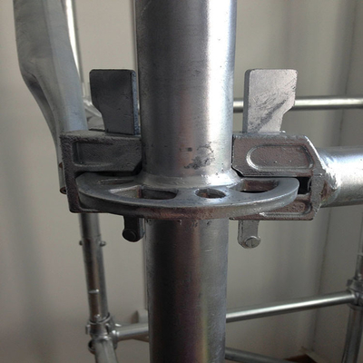 Corrosion Resistant Q235 Steel 48mm 1m Ringlock Board Bracket Industrial Design Style 8mm Ring Thickness 1m Length